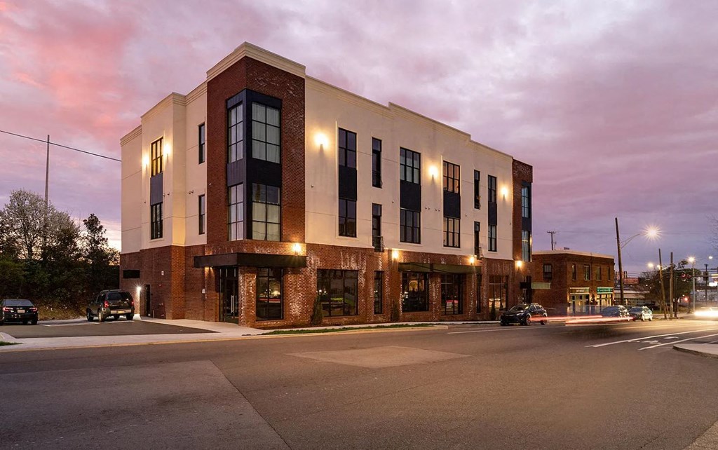 the building where the hotel is located