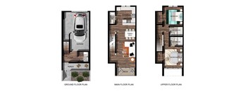 Two Bedroom - Townhomes