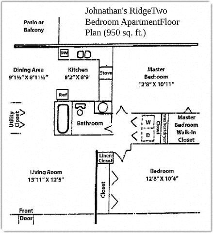 Two Bed / One Bath