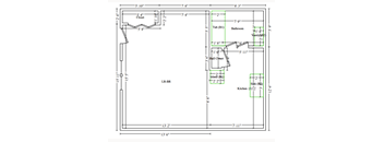 a floor plan of a house