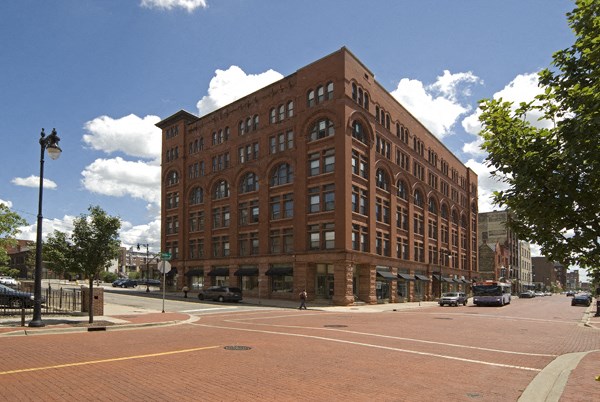 Weston Apartments Exterior of historic apartment building