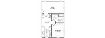 floor plan photo of the retreat at 555ien
