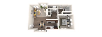 a floor plan image of the westchester apartments in houston, tx