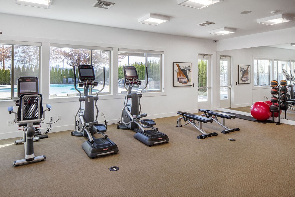 the apartments at masse corner 205 fitness room
