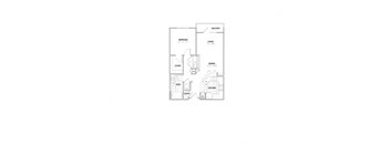 a floor plan of a house