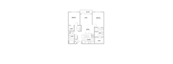 the floor plan  cort commons apartments  460