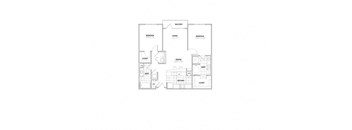 a floor plan of a house