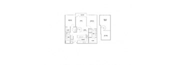a floor plan of a house
