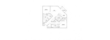 a floor plan of a house