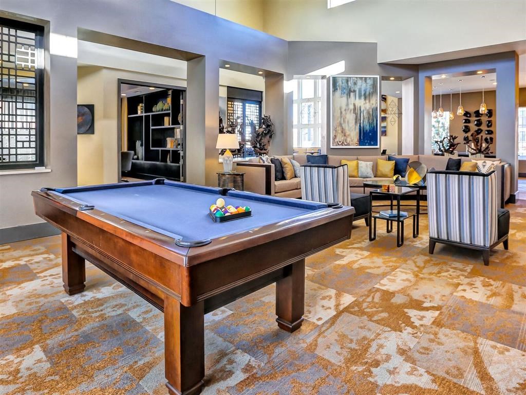 Billiards Table at Pearl DTC, Denver. 80237
