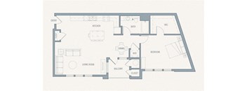 a drawing of a floor plan of a house
