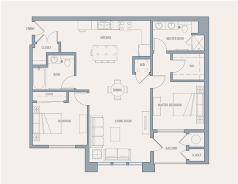 the blue ivy hotel and suites floor plan