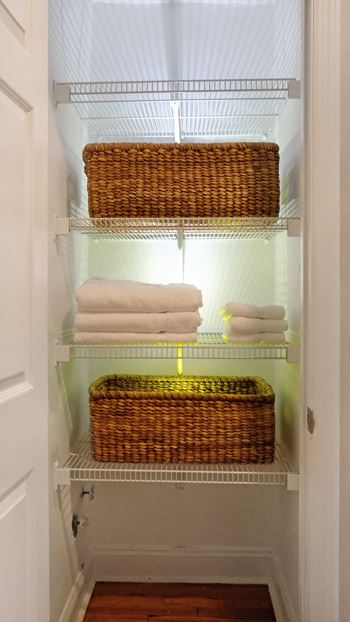 Closet at Alister Morristown, Morristown, NJ