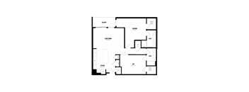 the floor plan of the apartments