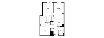 the floor plan of the residence