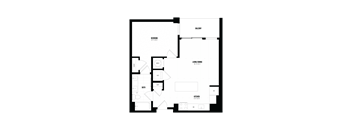 the floor plan of the residence
