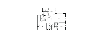 the floor plan of the apartments
