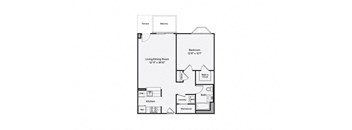 a floor plan of a house