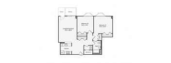 a floor plan of a house