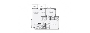 a floor plan of a house