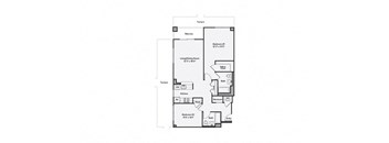 a floor plan of a house