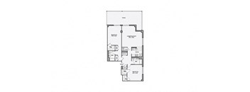 a floor plan of a house