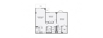 a floor plan of a house