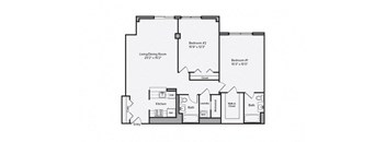 a floor plan of a house