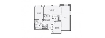 a floor plan of a house