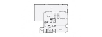 a floor plan of a house