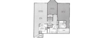 a floor plan of a house