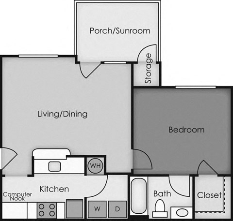 100 Drew Hill Lane 1-3 Beds Apartment for Rent - Photo Gallery 34