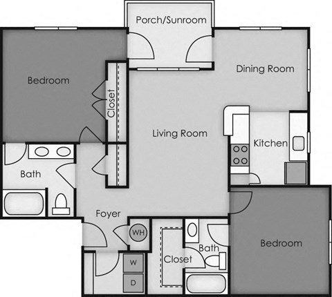 100 Drew Hill Lane 1-3 Beds Apartment for Rent - Photo Gallery 33