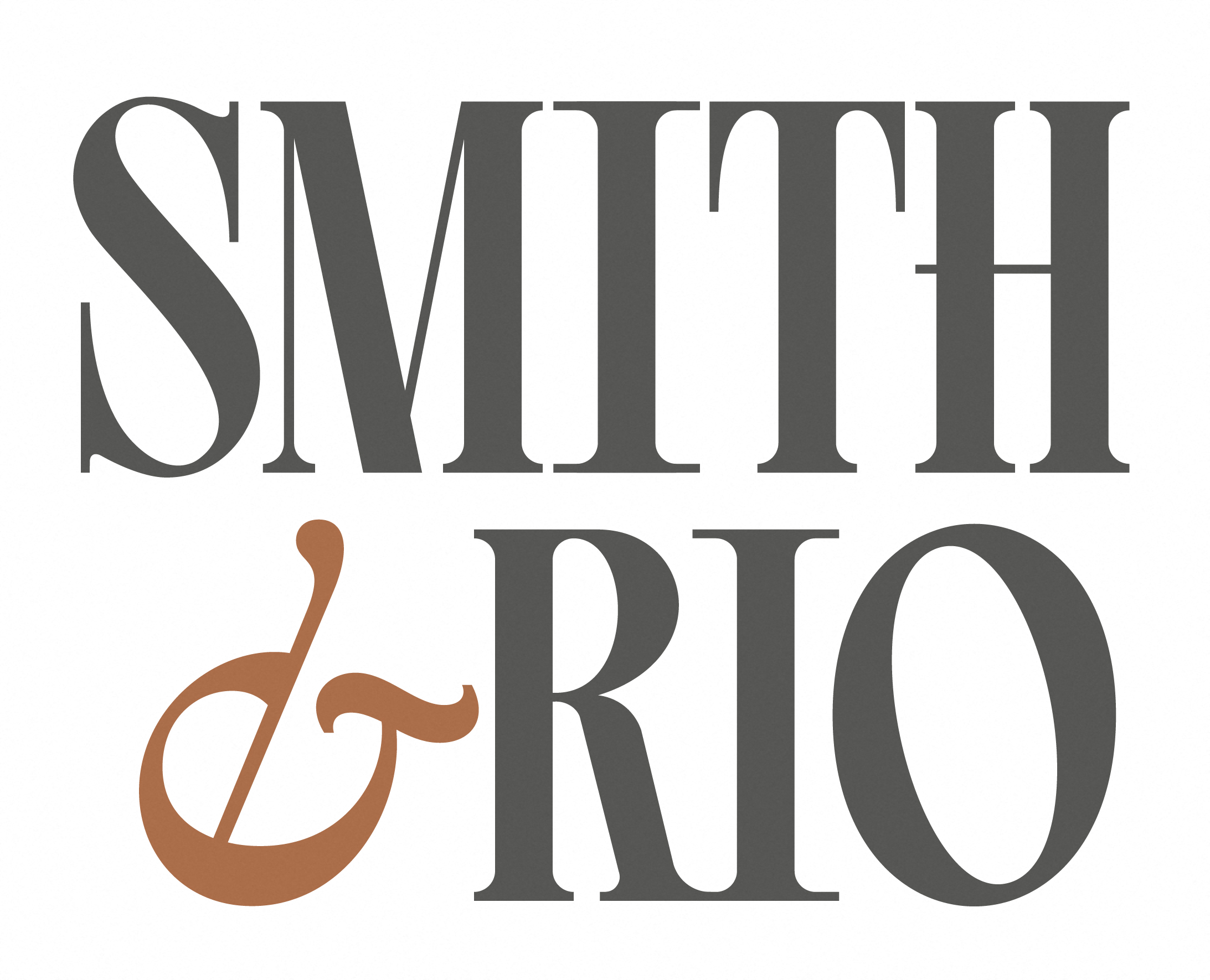 The image features the words "Smith Rio" in large, bold letters, with a unique ampersand symbol between the words.