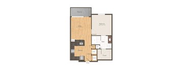 a floor plan of a home