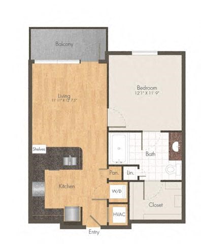 a floor plan of a home