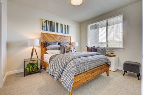 Spacious Bedroom at The Zeller, Utah, 84115