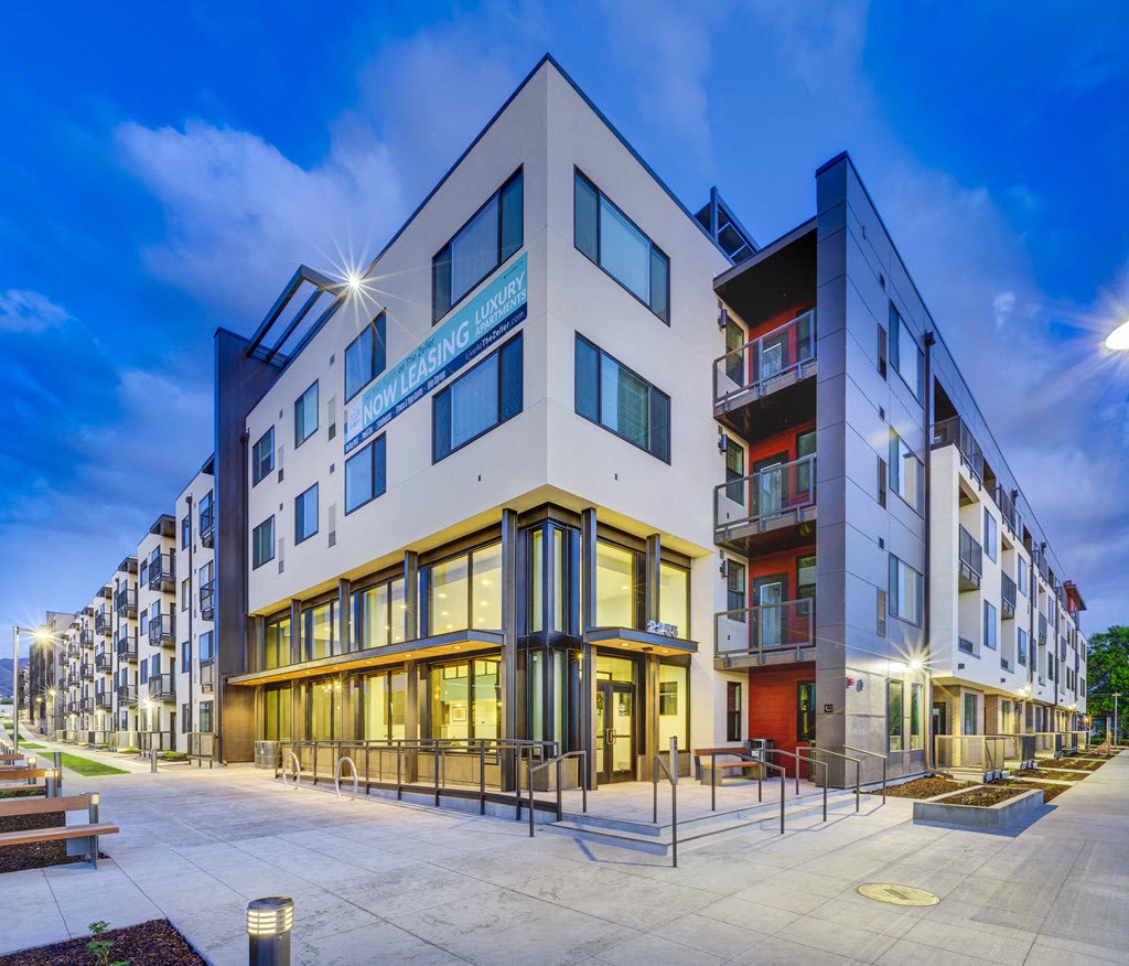 Building Exterior at The Zeller, Salt Lake City, UT, 84115