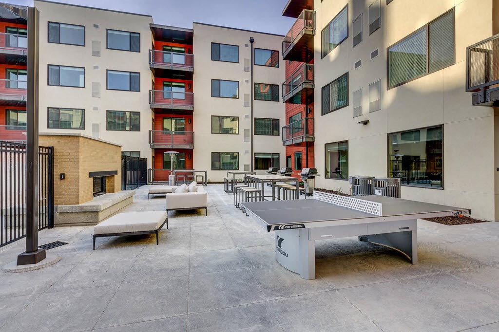 Outdoor Ping Pong Table at The Zeller, Utah, 84115
