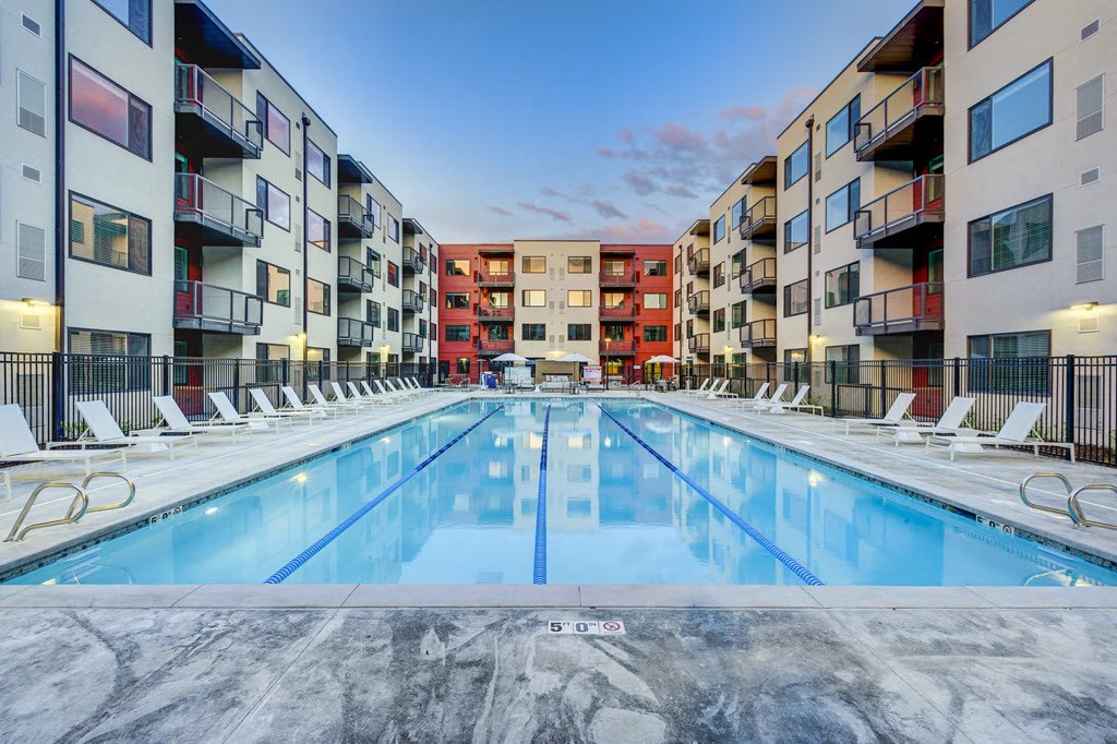 Pool View at The Zeller, Salt Lake City