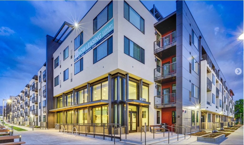 Building Exterior View at The Zeller, Salt Lake City, UT, 84115