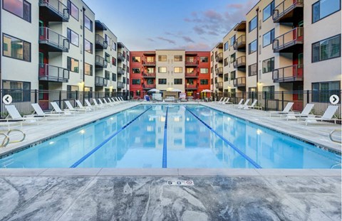 Pool at The Zeller, Salt Lake City, 84115
