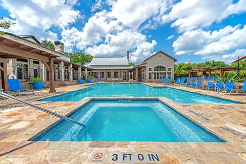 Hot Tub And Pool at Barton Creek Villas, Austin, TX