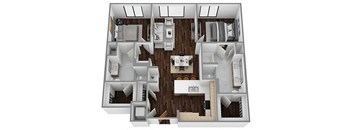 the bungalow floor plan 525 sq.ft