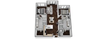 the bungalow floor plan 2x2