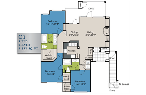 C1 Floor Plan