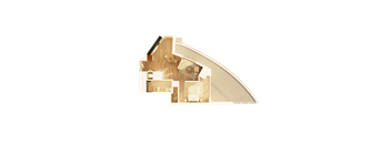 A cutaway view of a house showing the interior layout.