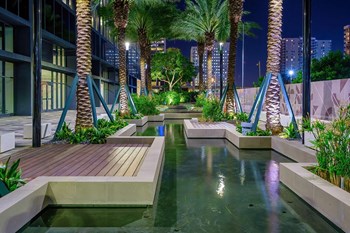 Twilight Pool View Twilight Pool View at Caoba Miami Worldcenter, Florida, 33132 - Photo Gallery 3