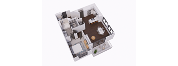 bedroom floor plan of a 2100 sq ft house