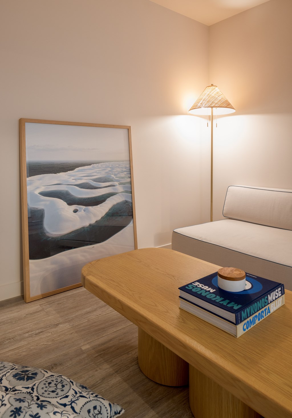 A book titled "The Universe Inside" is on a wooden table.